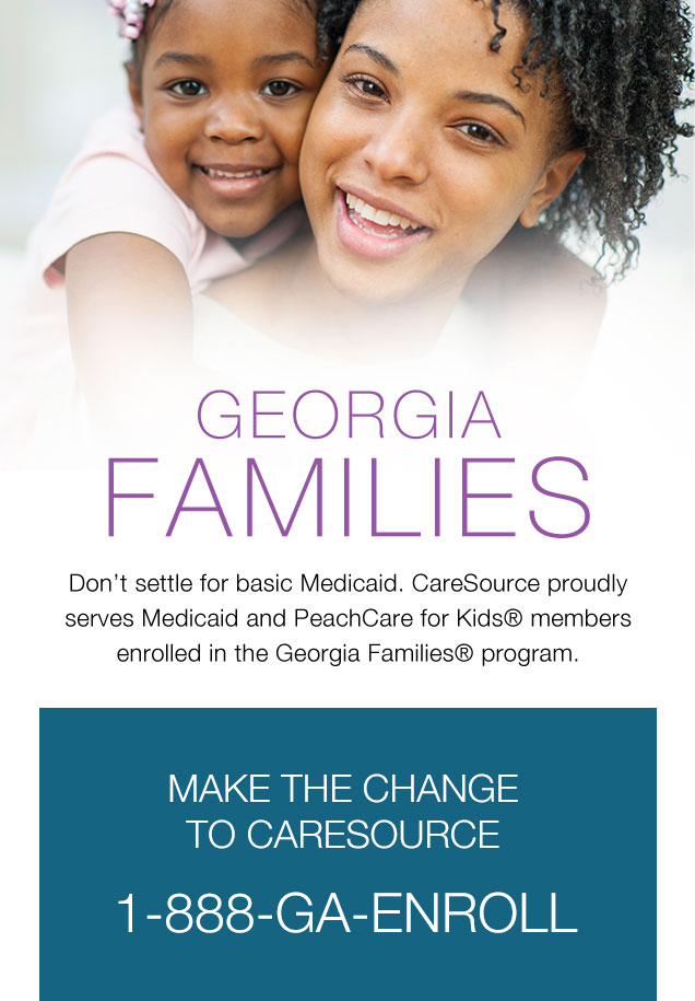 Georgia Families Health Plan Comparison Chart