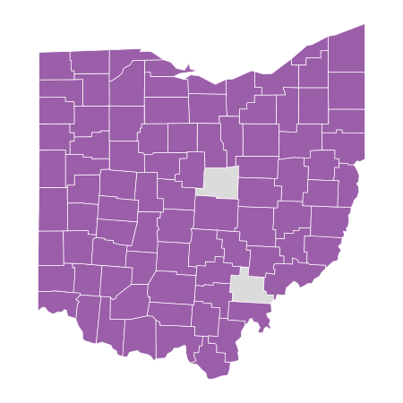 CareSource 2022 Ohio Marketplace Covered Counties
