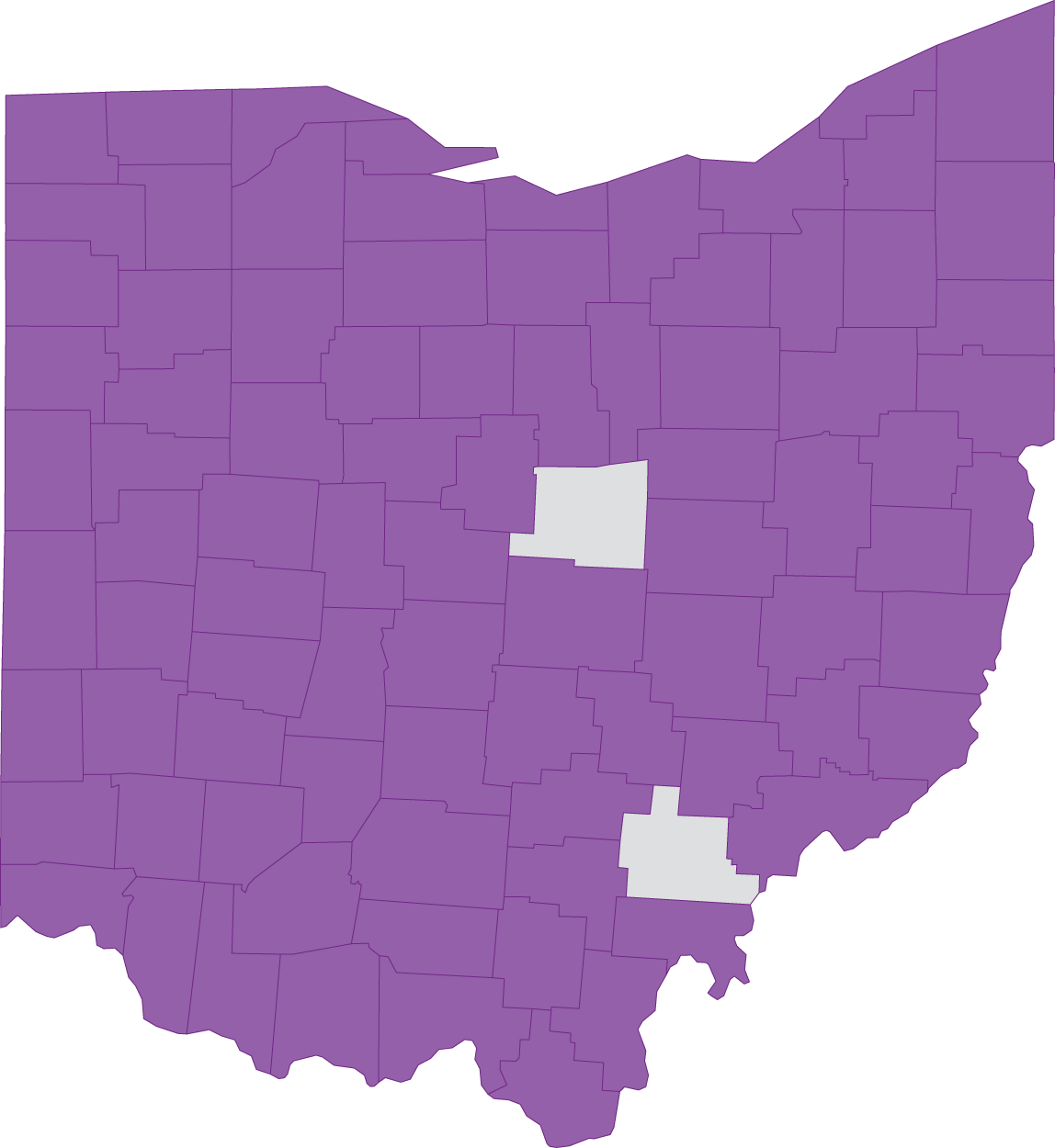 CareSource 2023 Ohio Marketplace Covered Counties