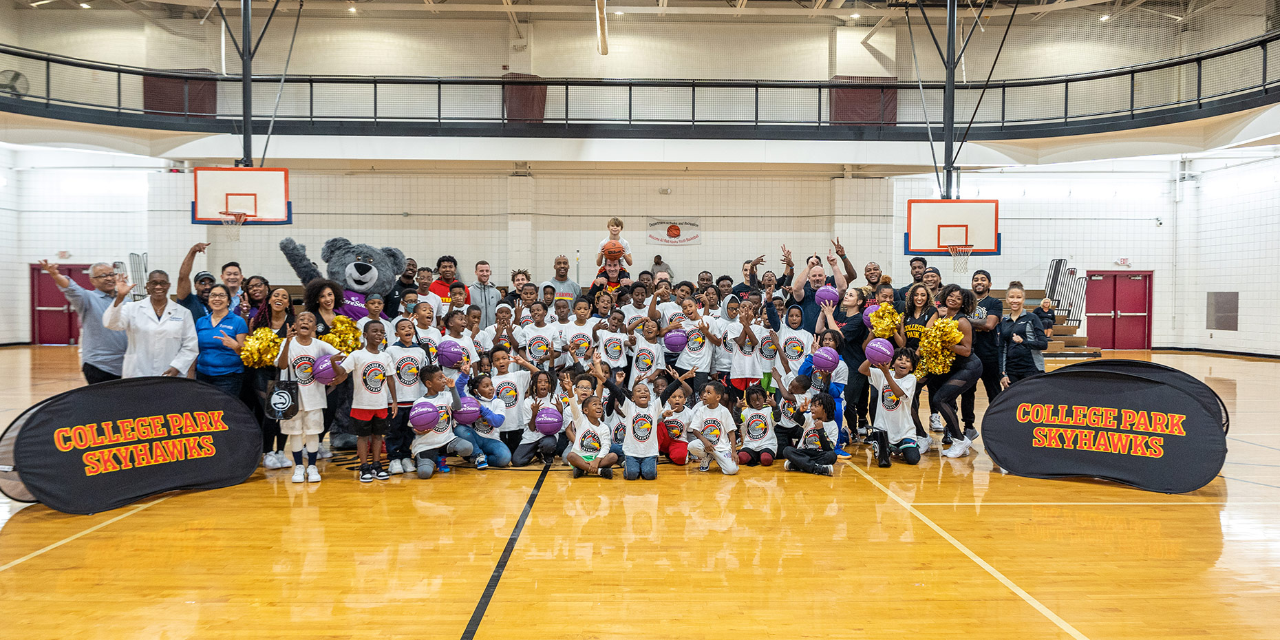 Skyhawks Care Source Group Photo