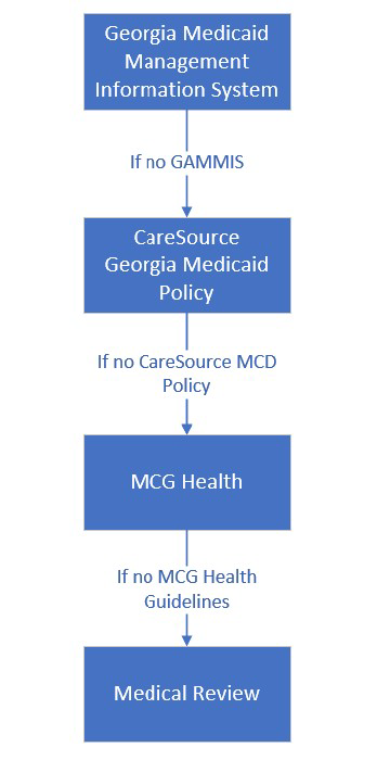 Georgia Medicaid Hierarchy