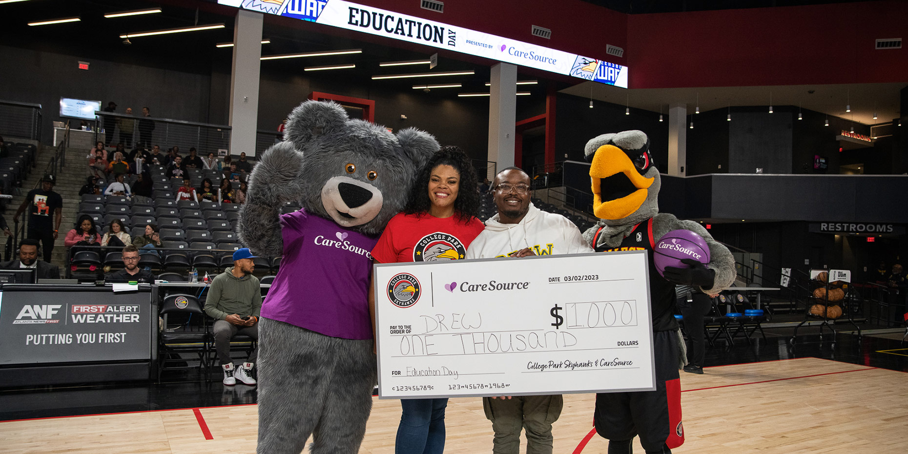 Skyhawks Education Night