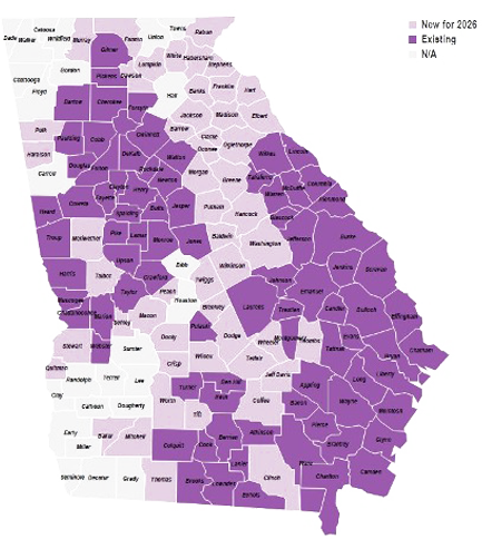 GA MP 2026 Service Area